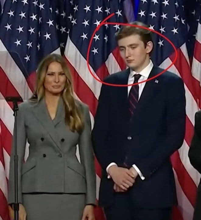 Appearance of Barron Trump after the election leaves fans in shock