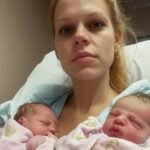 My husband left me the moment he saw our newborn twin daughters